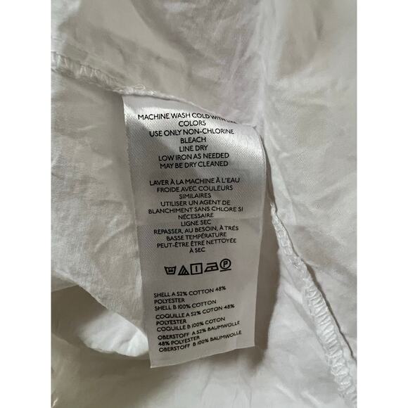 Anthropologie Pilcro Hooded Sweatshirt Twofer Mini Dress Large Pink Stripe - Picture 9 of 9